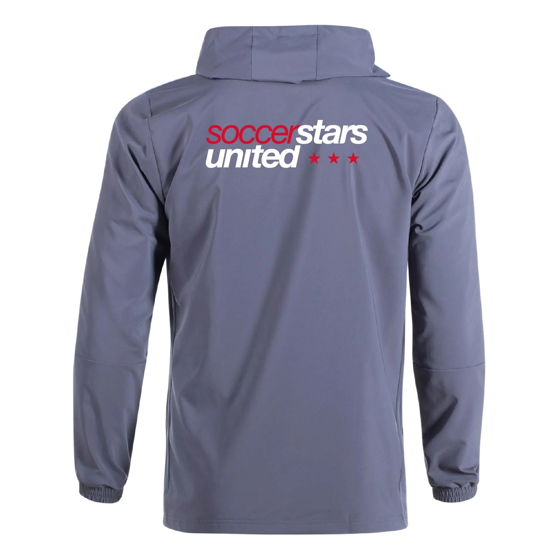 Soccer Stars United New York adidas Tiro 21 Windbreaker Grey - Image 2