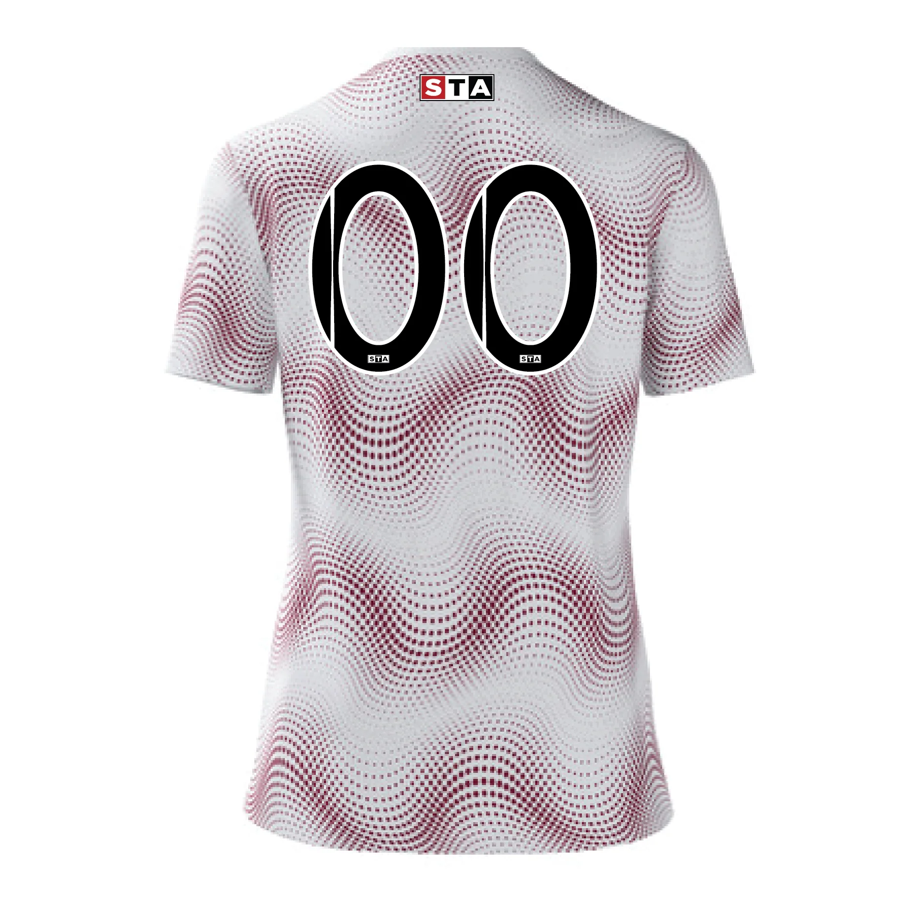 STA Boys ECRL Nike Custom Jersey White - Image 2