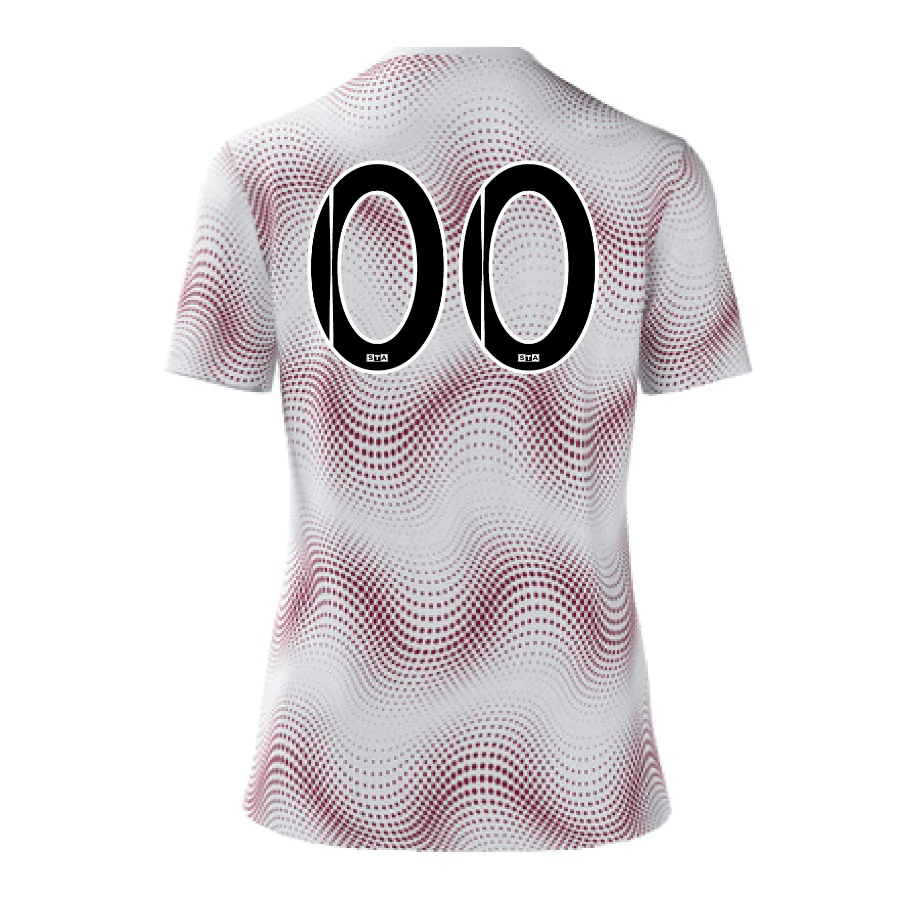 STA Girls Academy Nike Custom Jersey White - Image 2