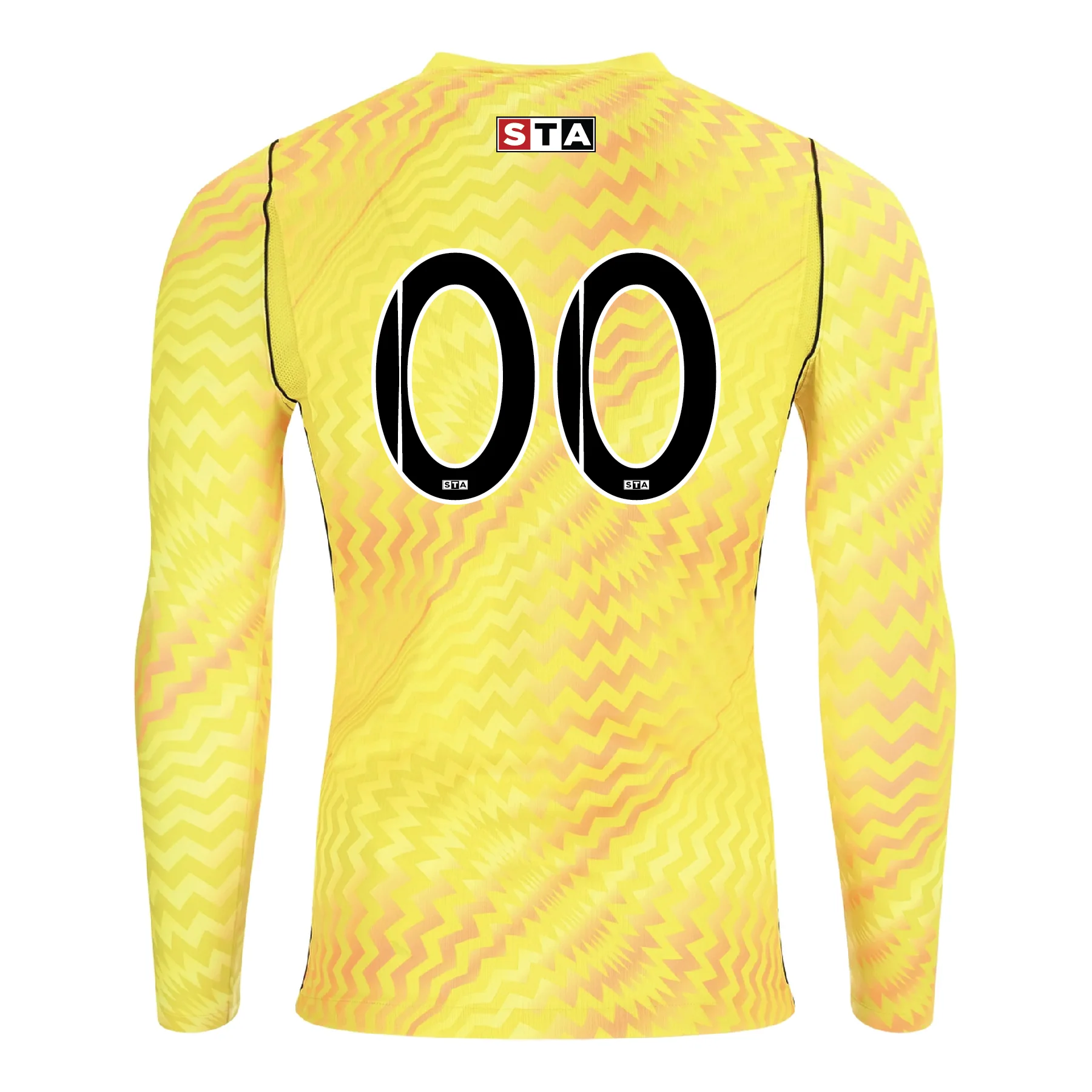 STA Morris United Nike Gardien VI LS Goalkeeper Jersey Yellow - Image 2