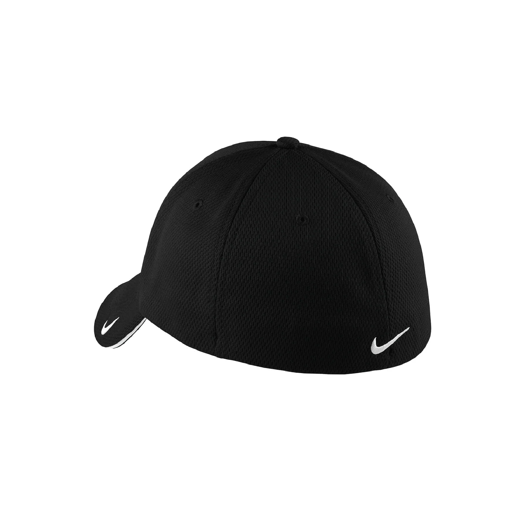 STA Supers Nike Dri-FIT Mesh Swoosh Flex Cap Black - Image 2