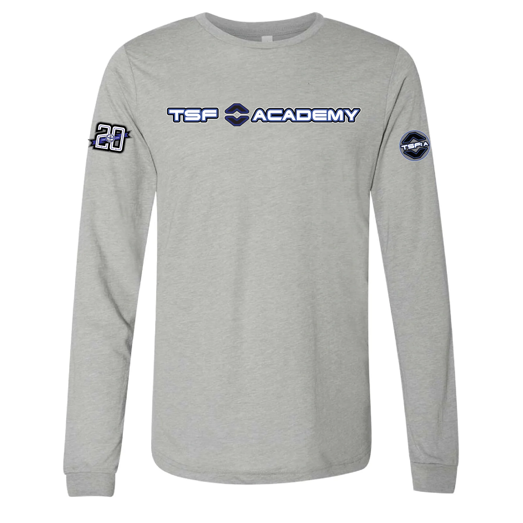 TSF Academy Supporter Long Sleeve T-Shirt Grey