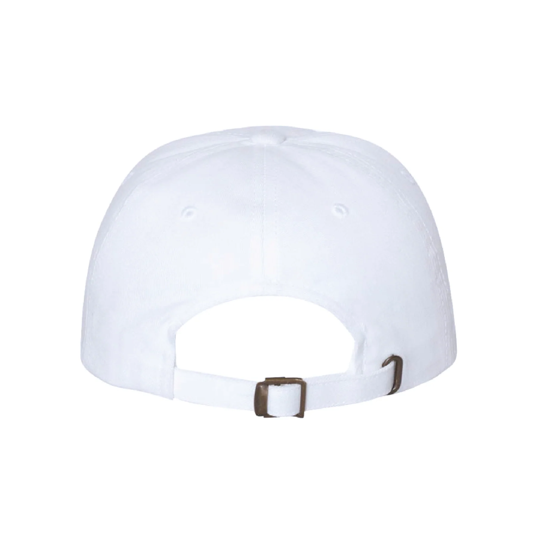 TSF FAN Yupoong Cotton Twill Dad Cap White - Image 2
