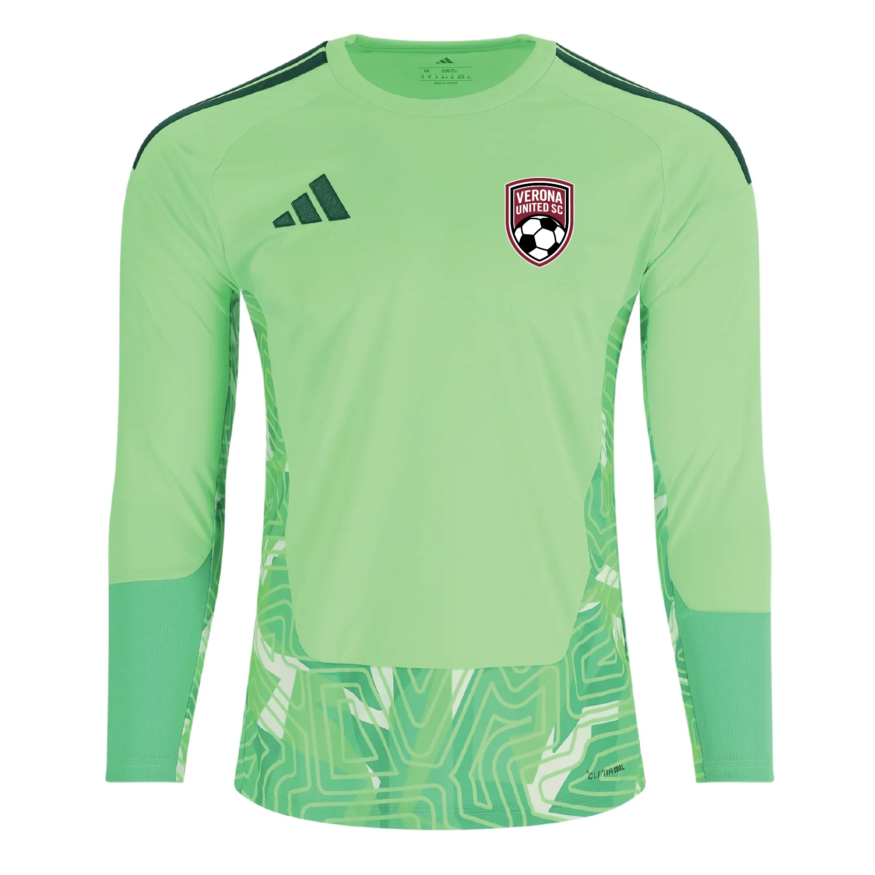 Verona adidas Tiro 26 Comp LS Goalkeeper Jersey Green