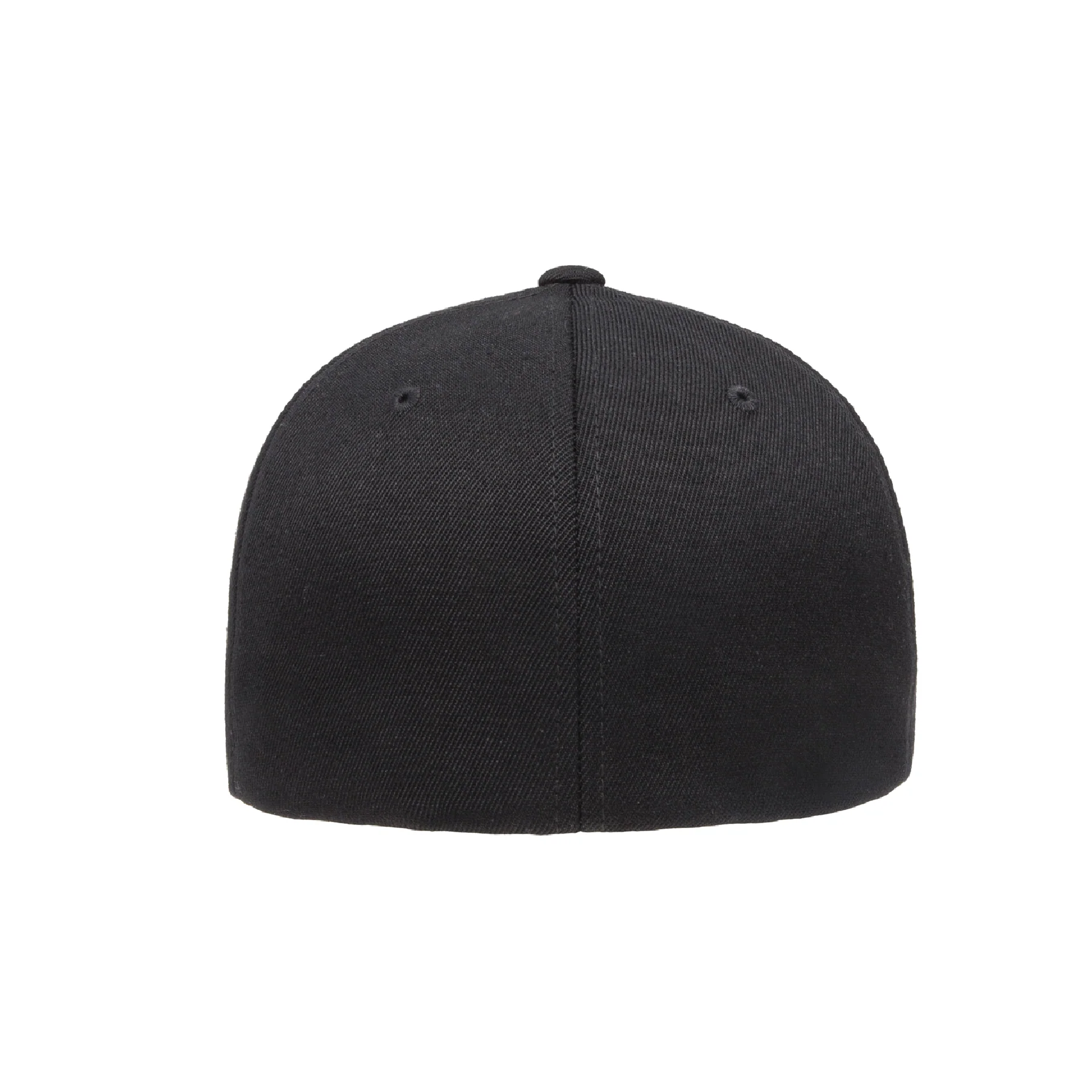 West Morris Middle School Flexfit Wool Blend Fitted Cap Black - Image 2