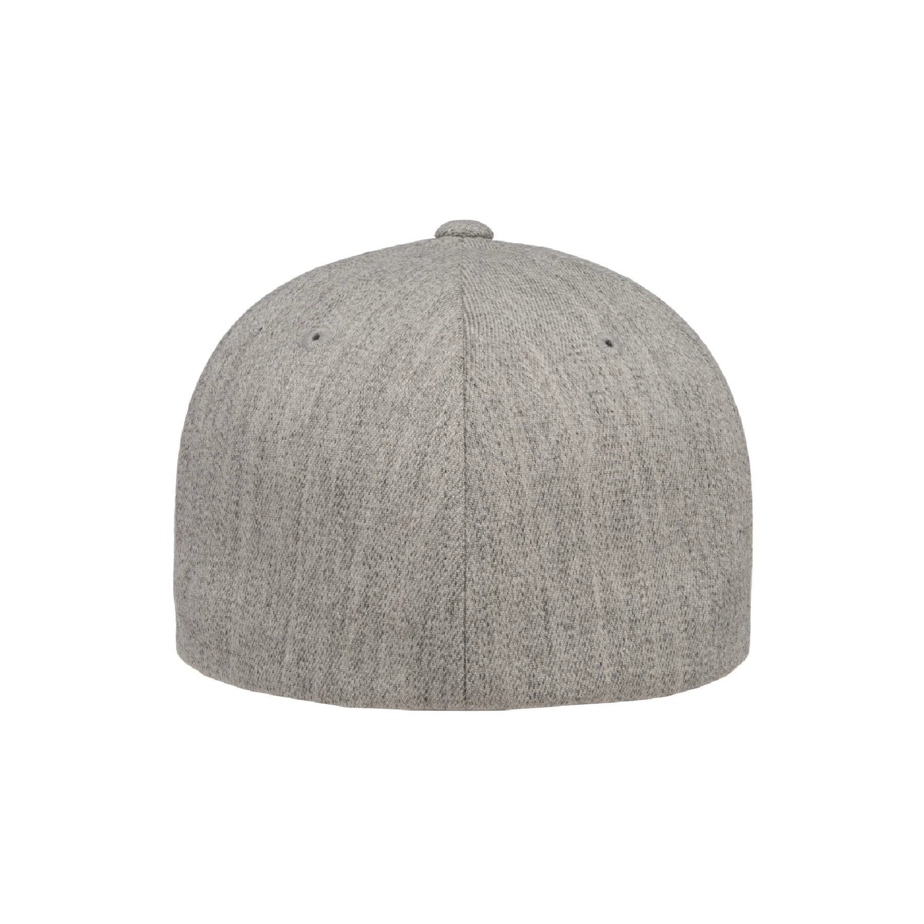 Wolfpack Baseball Flexfit Wool Blend Fitted Cap Heather Grey - Image 2