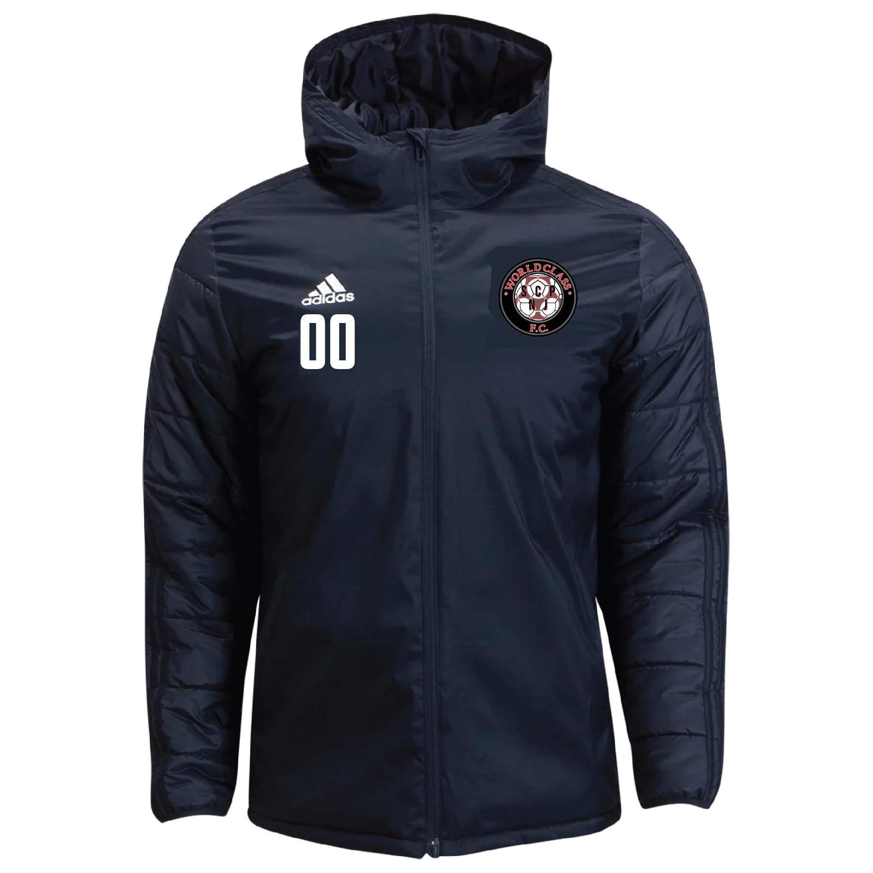 World Class SCP adidas Core 18 Winter Jacket Black